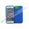 Water-proof Lego Blocks Design Iphone 5 Silicone Cases In Square Dot